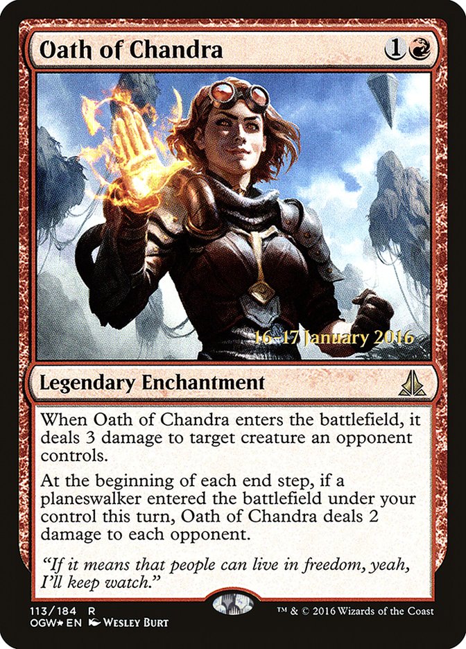 Oath of Chandra [Oath of the Gatewatch Prerelease Promos] | GrognardGamesBatavia