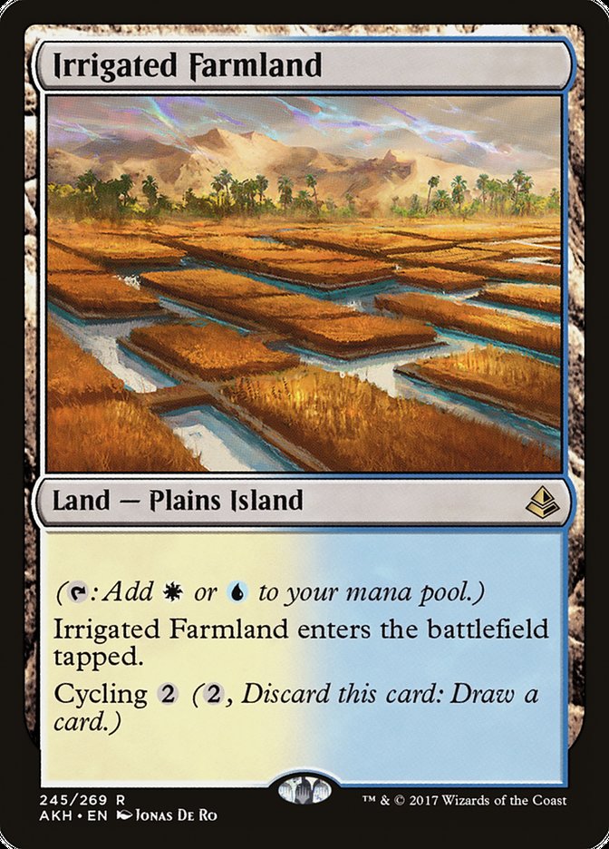 Irrigated Farmland [Amonkhet] | GrognardGamesBatavia