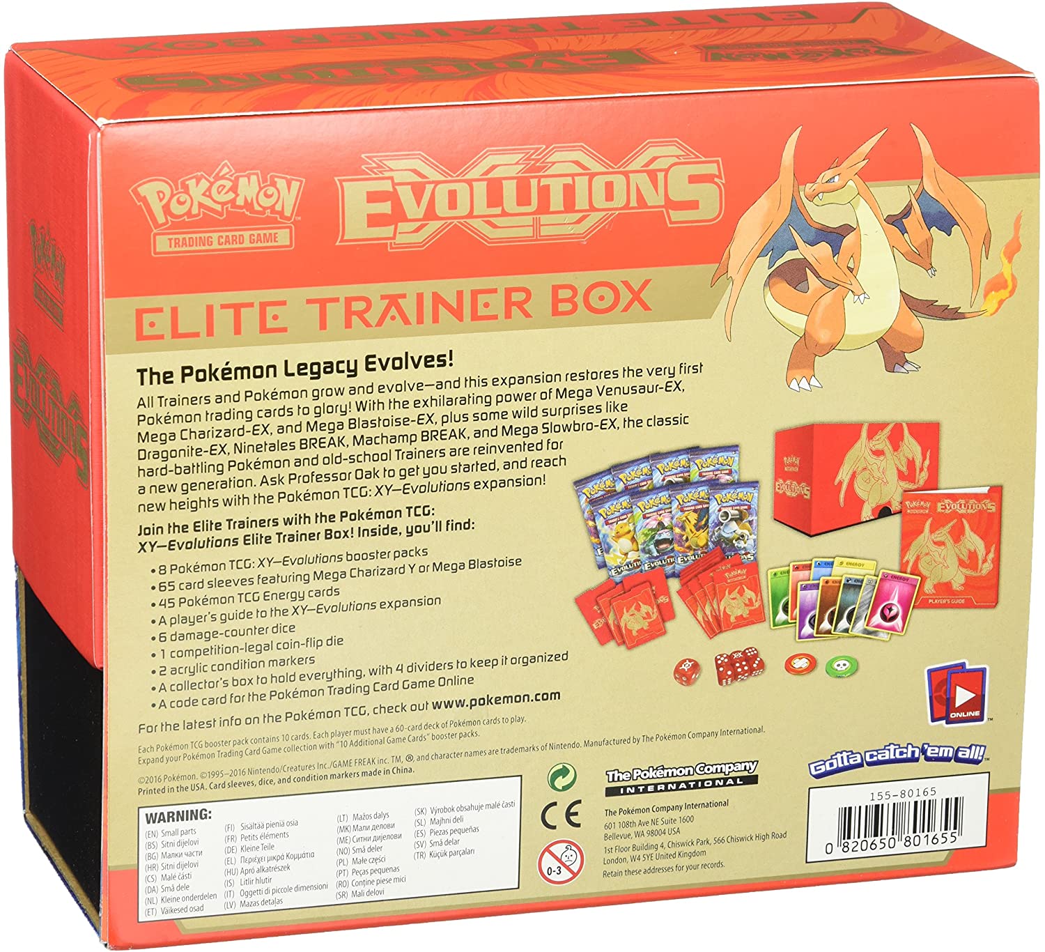 XY: Evolutions - Elite Trainer Box (Mega Charizard) | GrognardGamesBatavia