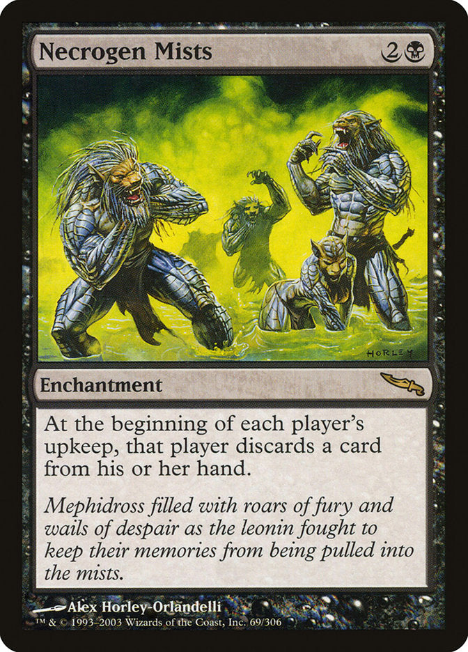 Necrogen Mists [Mirrodin] | GrognardGamesBatavia