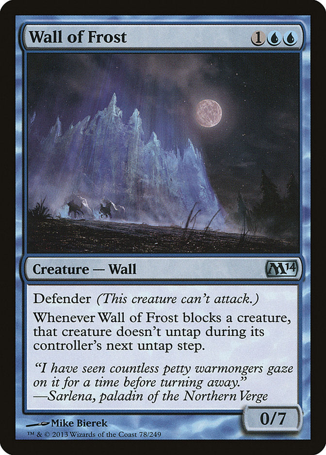 Wall of Frost [Magic 2014] | GrognardGamesBatavia