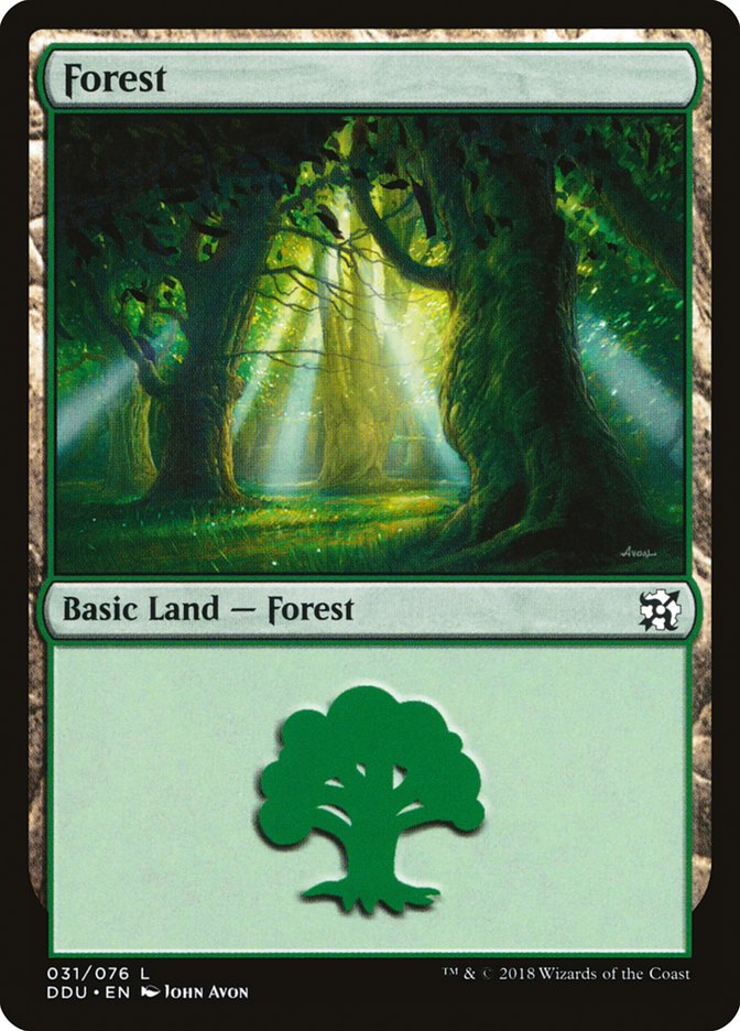 Forest (31) [Duel Decks: Elves vs. Inventors] | GrognardGamesBatavia