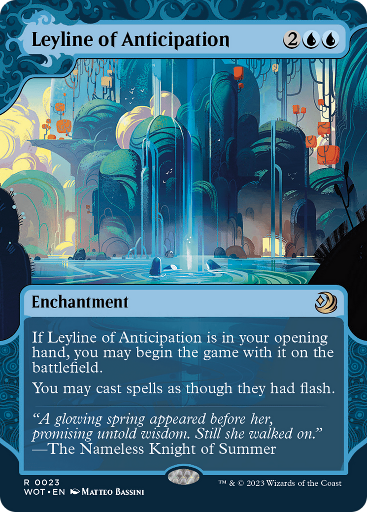 Leyline of Anticipation [Wilds of Eldraine: Enchanting Tales] | GrognardGamesBatavia