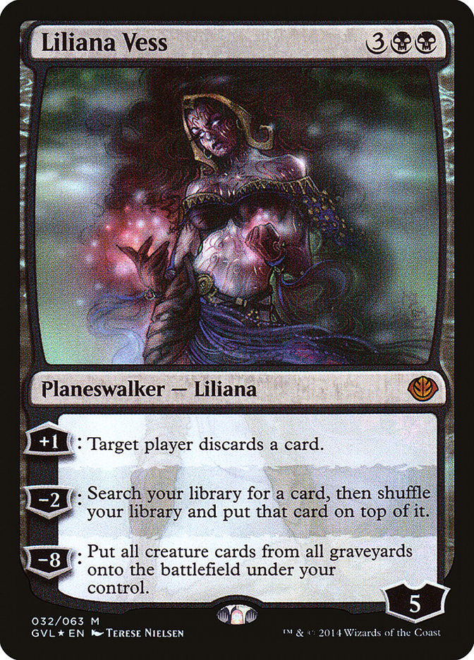 Liliana Vess (Garruk vs. Liliana) [Duel Decks Anthology] | GrognardGamesBatavia