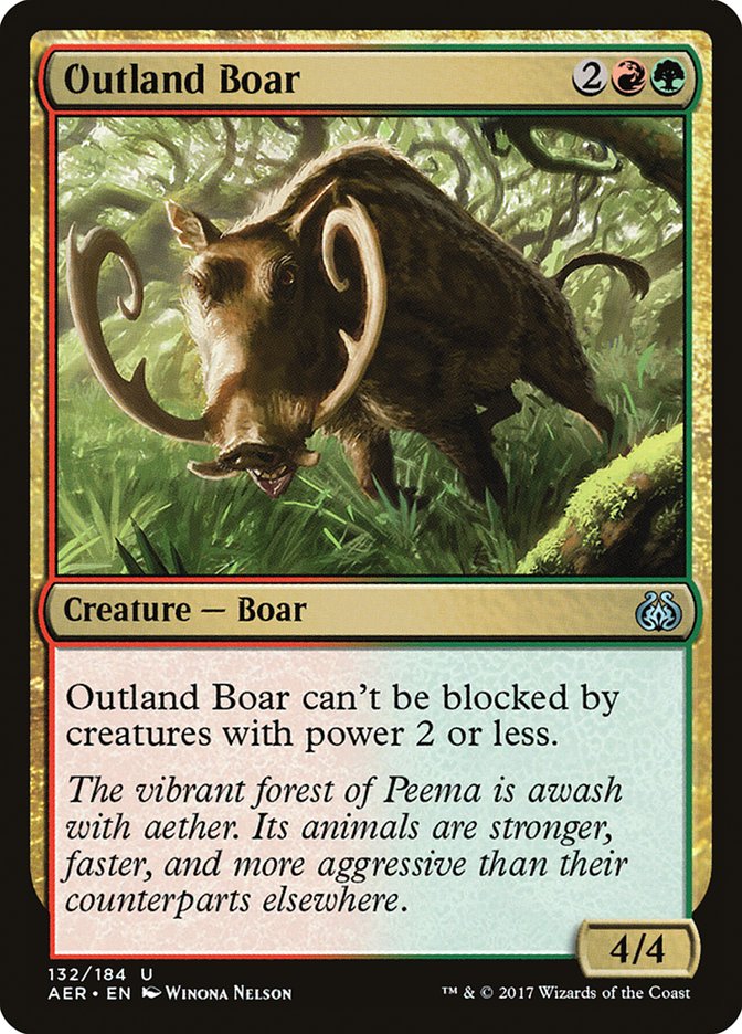 Outland Boar [Aether Revolt] | GrognardGamesBatavia