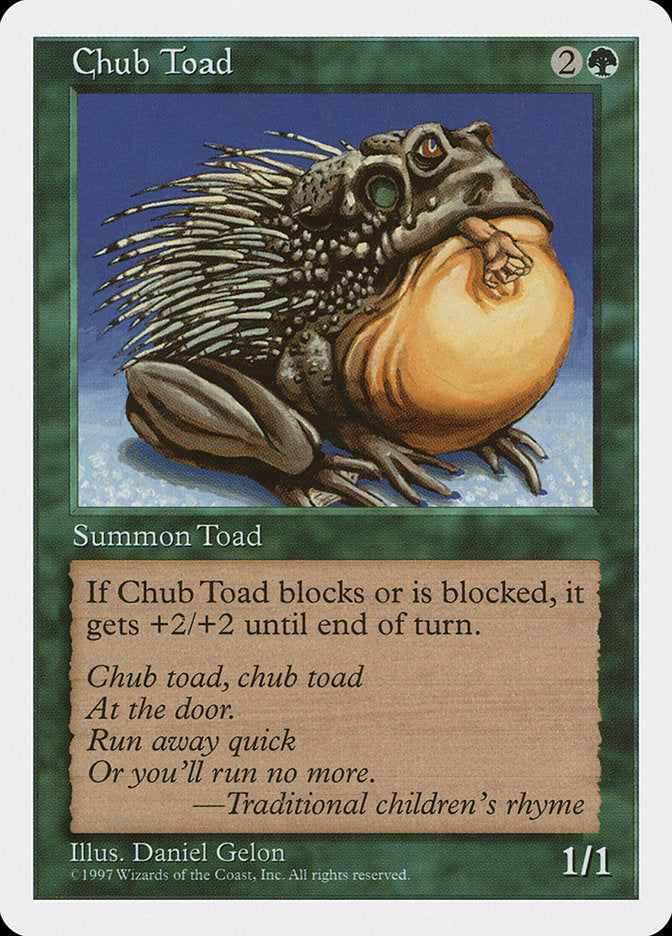 Chub Toad [Fifth Edition] | GrognardGamesBatavia