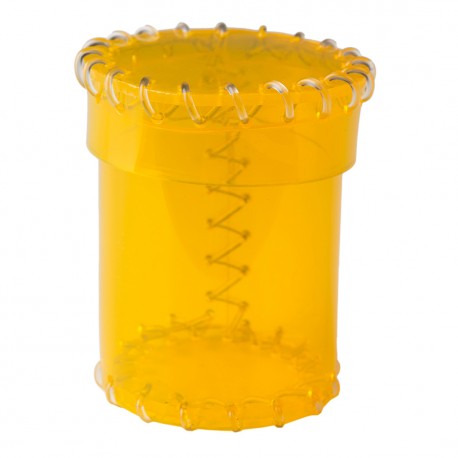 Age of Plastic Yellow Dice Cup | GrognardGamesBatavia