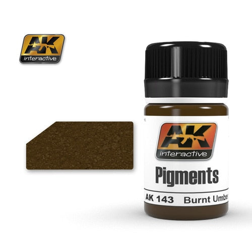 AK Burnt Umber pigment 35 mL | GrognardGamesBatavia