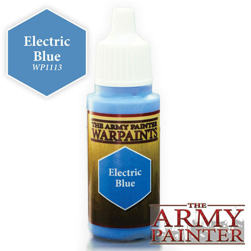 Army Painter Warpaints WP1113 Electric Blue | GrognardGamesBatavia