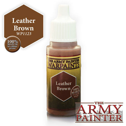 Army Painter Warpaints WP1123 Leather Brown | GrognardGamesBatavia
