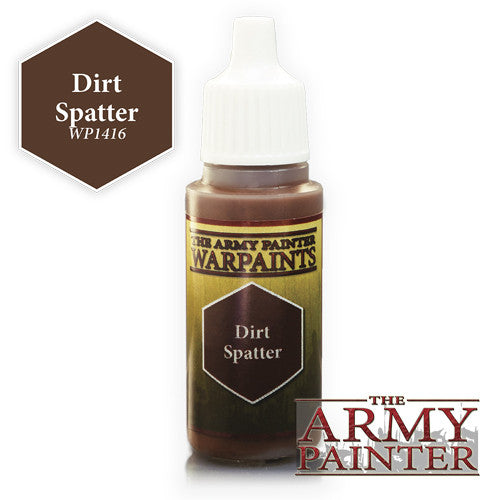 Army Painter Warpaints WP1416 Dirt Spatter | GrognardGamesBatavia