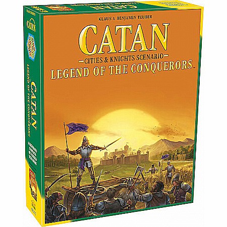Catan Cities and Knights Scenario Legend of the Conquerors | GrognardGamesBatavia