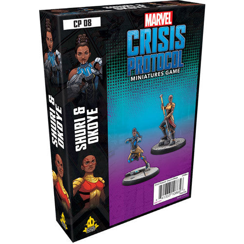 CP 08 Marvel Crisis Protocol: Shuri & Okoye | GrognardGamesBatavia