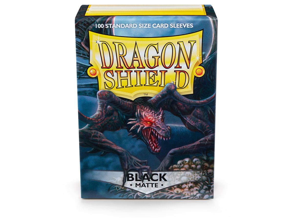 Dragon Shield Matte Black | GrognardGamesBatavia