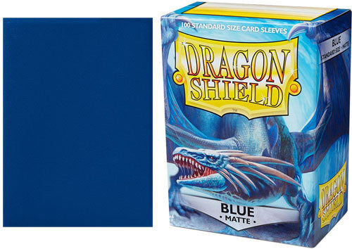 Dragon Shield Matte Sleeves - Blue | GrognardGamesBatavia