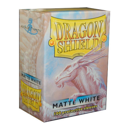 Dragon Shield Matte White | GrognardGamesBatavia