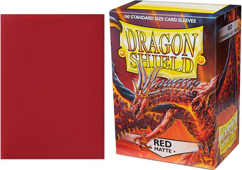 Dragon Shield Matte Red | GrognardGamesBatavia