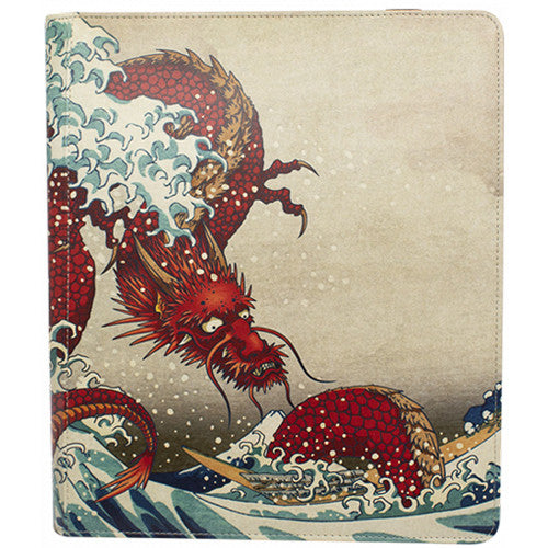 Dragon Shield Card Codex: 360 Zipster Binder - The Great Wave Off Kanagawa | GrognardGamesBatavia