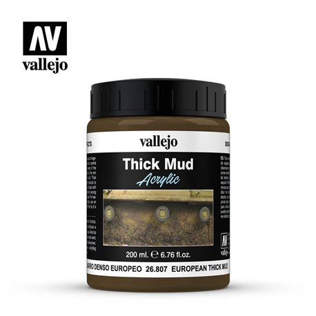 26.807 Acrylic Thick Mud 200 ml European Mud | GrognardGamesBatavia