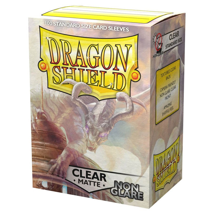 Dragon Shield Non-Glare Matte Clear | GrognardGamesBatavia