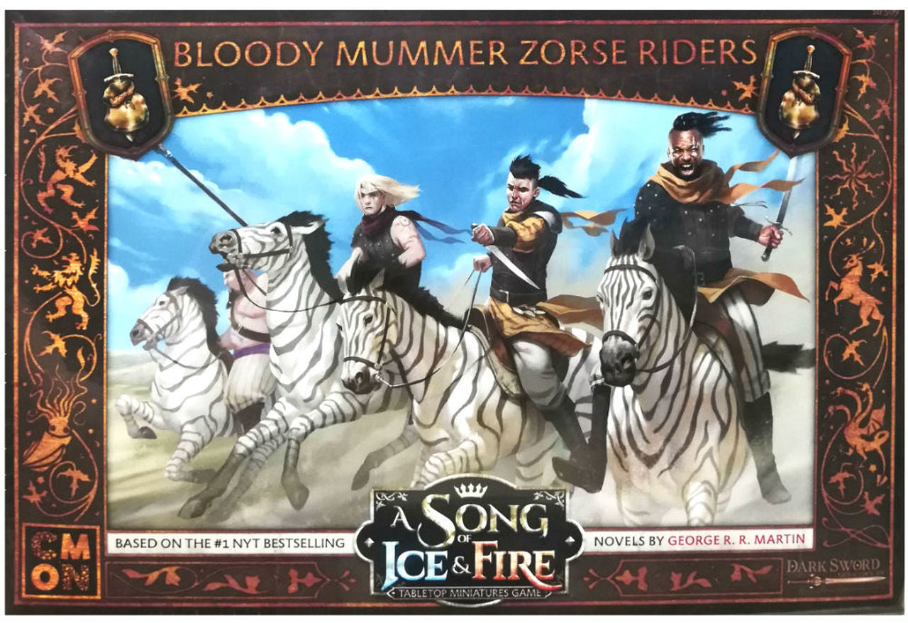 SIF509 A Song of Ice & Fire: Bloody Mummer Zorse Riders | GrognardGamesBatavia