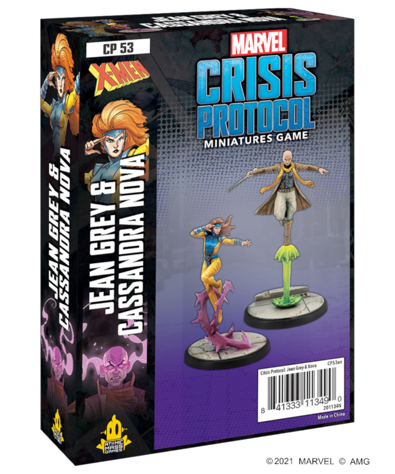 CP 53 Marvel Crisis Protocol: Jean Grey & Cassandra Nova | GrognardGamesBatavia