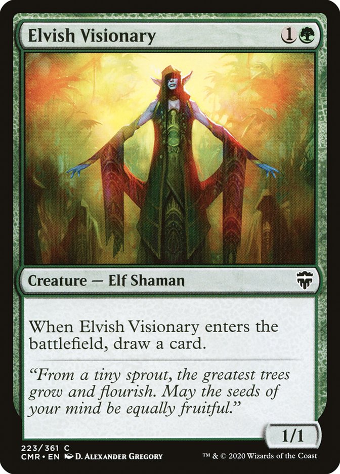 Elvish Visionary [Commander Legends] | GrognardGamesBatavia