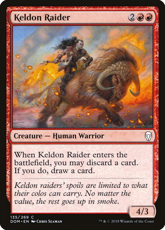 Keldon Raider [Dominaria] | GrognardGamesBatavia