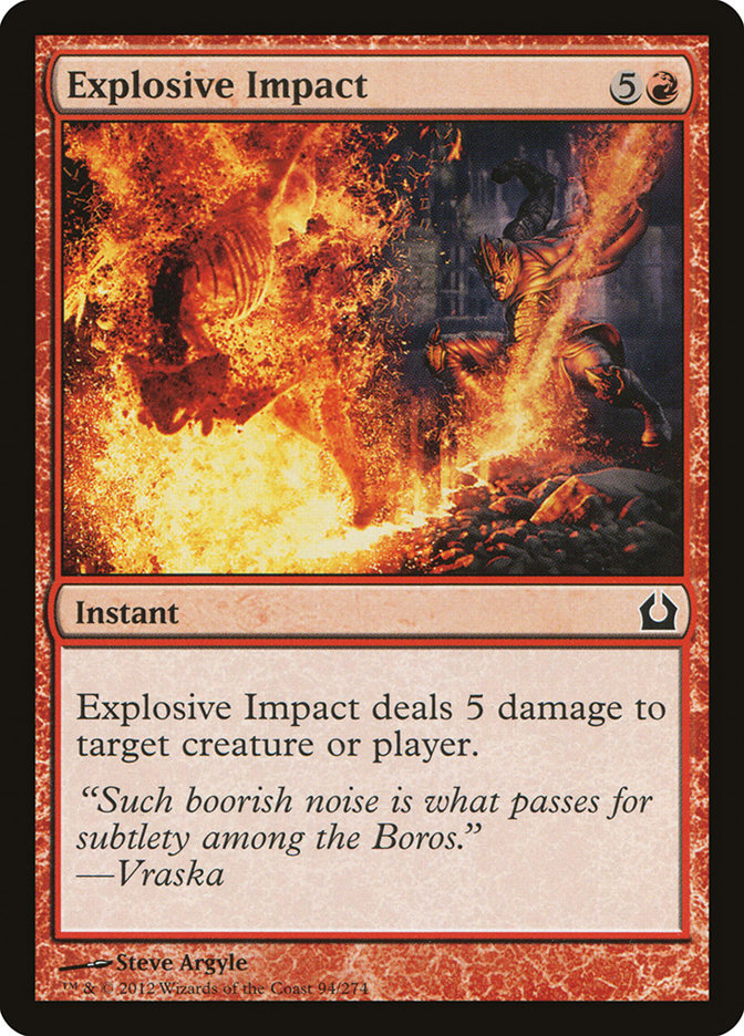 Explosive Impact [Return to Ravnica] | GrognardGamesBatavia