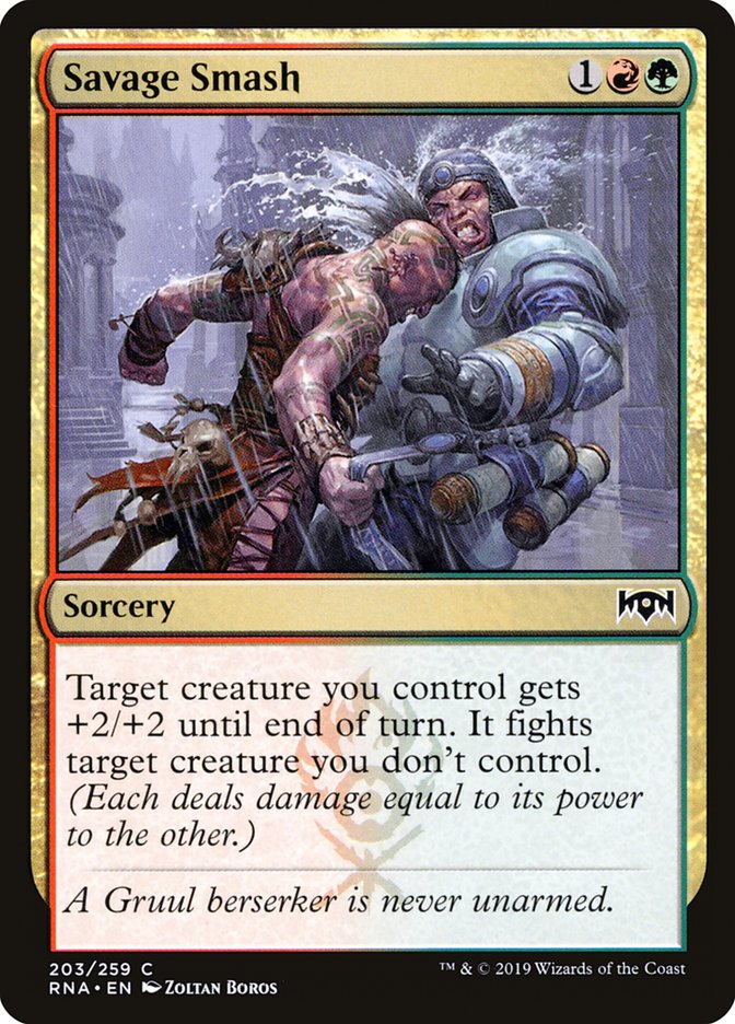 Savage Smash [Ravnica Allegiance] | GrognardGamesBatavia