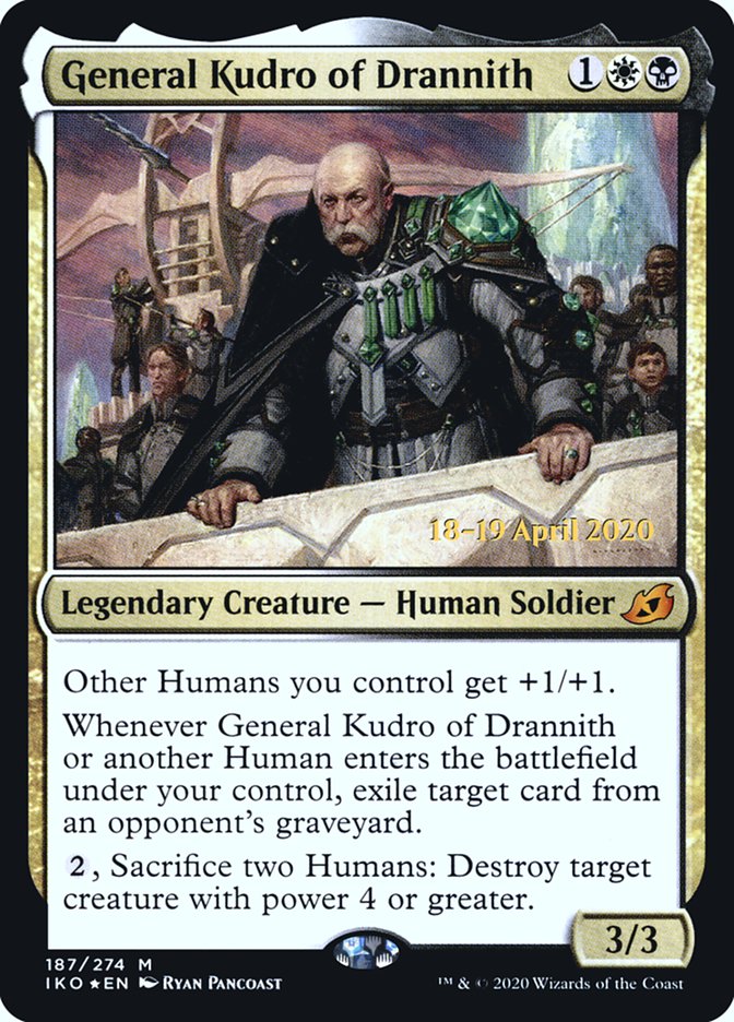 General Kudro of Drannith [Ikoria: Lair of Behemoths Prerelease Promos] | GrognardGamesBatavia