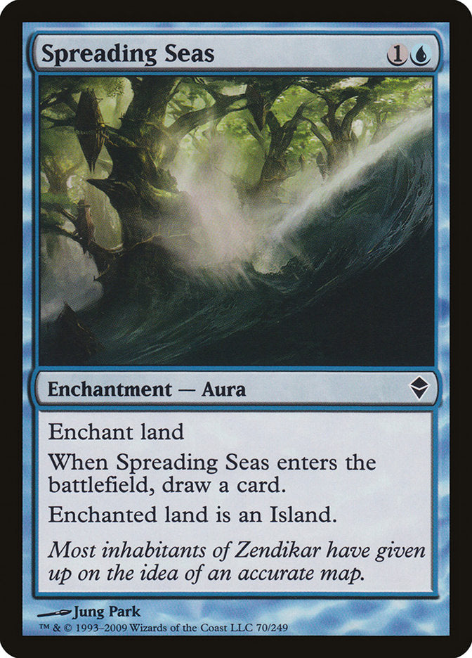 Spreading Seas [Zendikar] | GrognardGamesBatavia