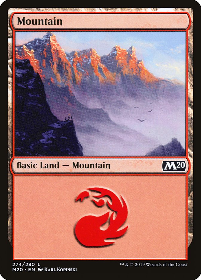 Mountain (274) [Core Set 2020] | GrognardGamesBatavia