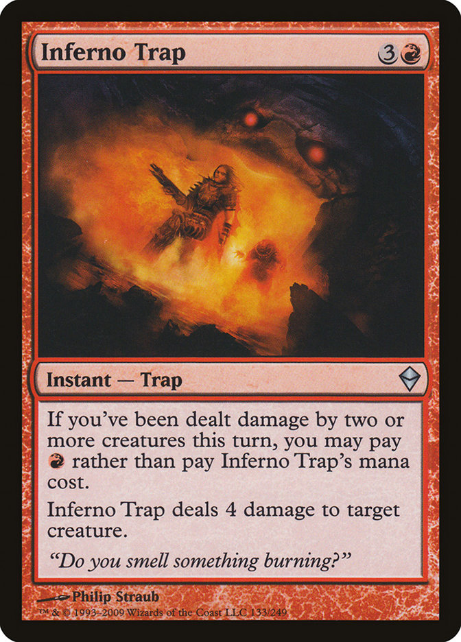 Inferno Trap [Zendikar] | GrognardGamesBatavia