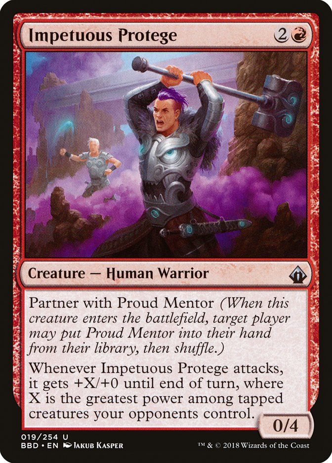 Impetuous Protege [Battlebond] | GrognardGamesBatavia