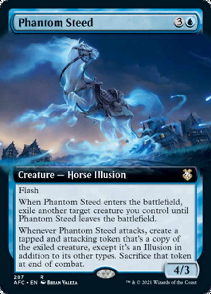 Phantom Steed (Extended Art) [Dungeons & Dragons: Adventures in the Forgotten Realms Commander] | GrognardGamesBatavia