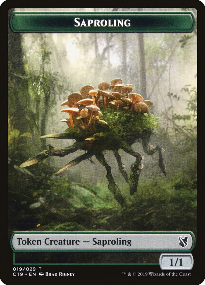 Saproling Token [Commander 2019 Tokens] | GrognardGamesBatavia