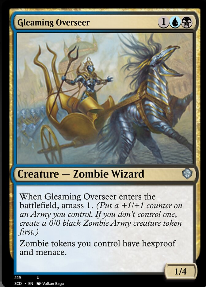 Gleaming Overseer [Starter Commander Decks] | GrognardGamesBatavia
