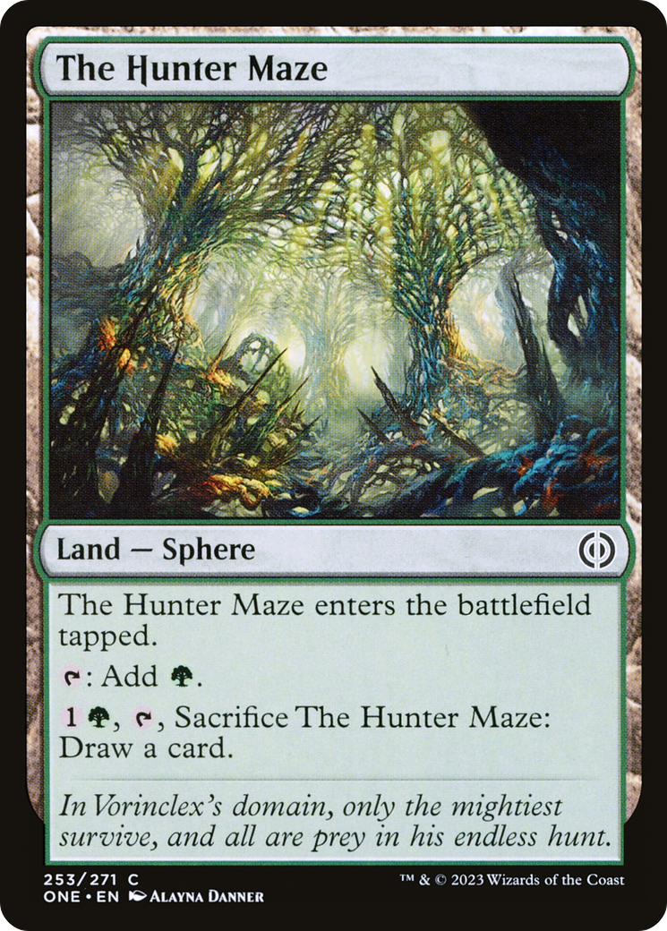 The Hunter Maze [Phyrexia: All Will Be One] | GrognardGamesBatavia