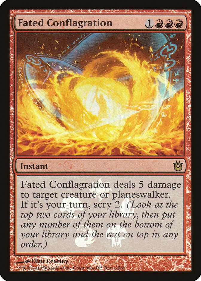 Fated Conflagration (Buy-A-Box) [Born of the Gods Promos] | GrognardGamesBatavia