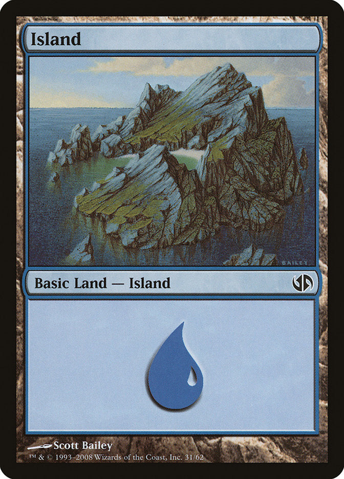 Island (31) [Duel Decks: Jace vs. Chandra] | GrognardGamesBatavia