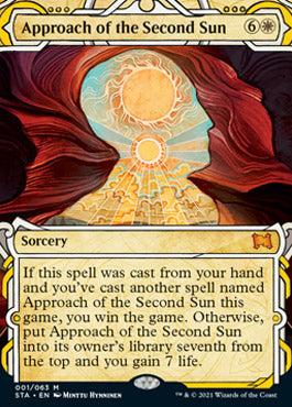 Approach of the Second Sun (Foil Etched) [Strixhaven: School of Mages Mystical Archive] | GrognardGamesBatavia