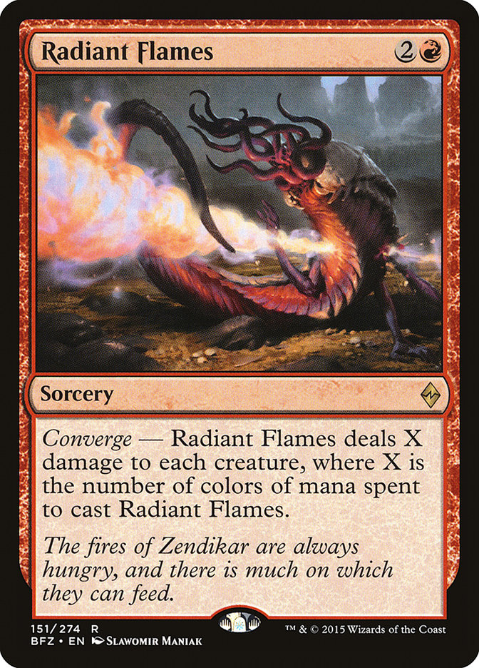 Radiant Flames [Battle for Zendikar] | GrognardGamesBatavia