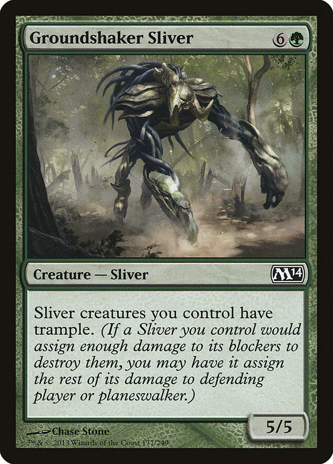 Groundshaker Sliver [Magic 2014] | GrognardGamesBatavia