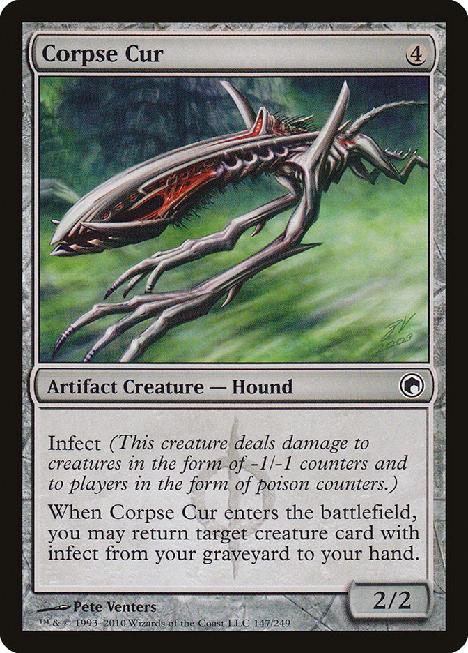 Corpse Cur [Scars of Mirrodin] | GrognardGamesBatavia