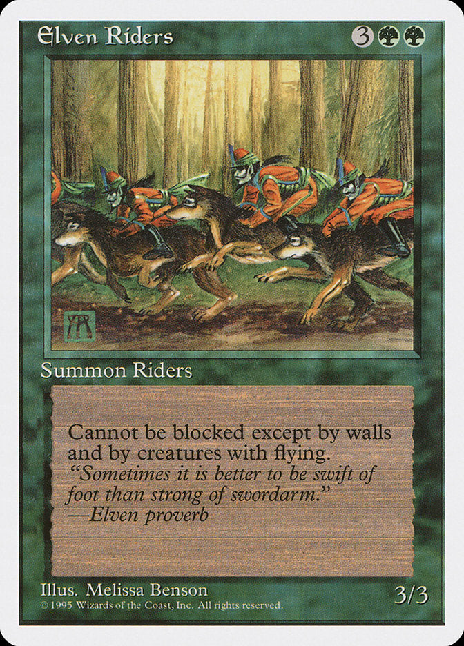 Elven Riders [Fourth Edition] | GrognardGamesBatavia