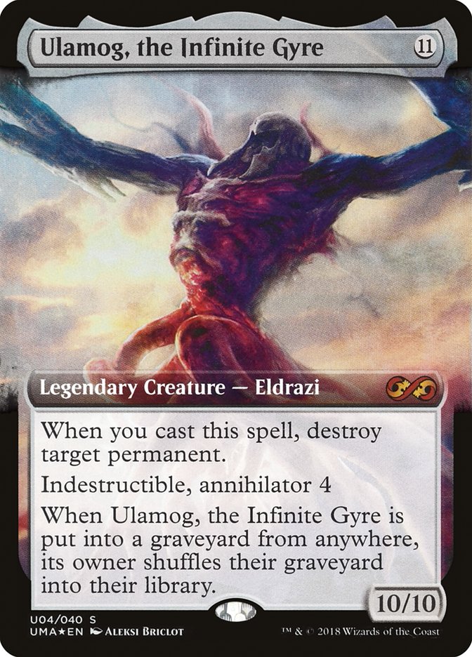 Ulamog, the Infinite Gyre (Topper) [Ultimate Masters Box Topper] | GrognardGamesBatavia