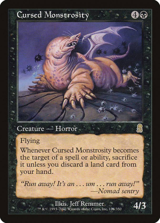 Cursed Monstrosity [Odyssey] | GrognardGamesBatavia
