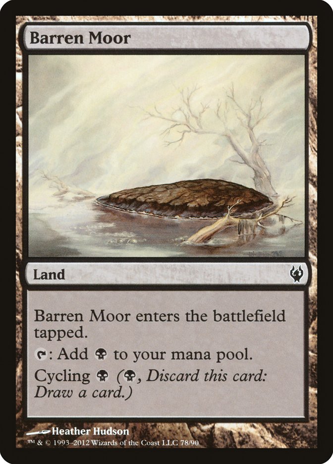 Barren Moor [Duel Decks: Izzet vs. Golgari] | GrognardGamesBatavia