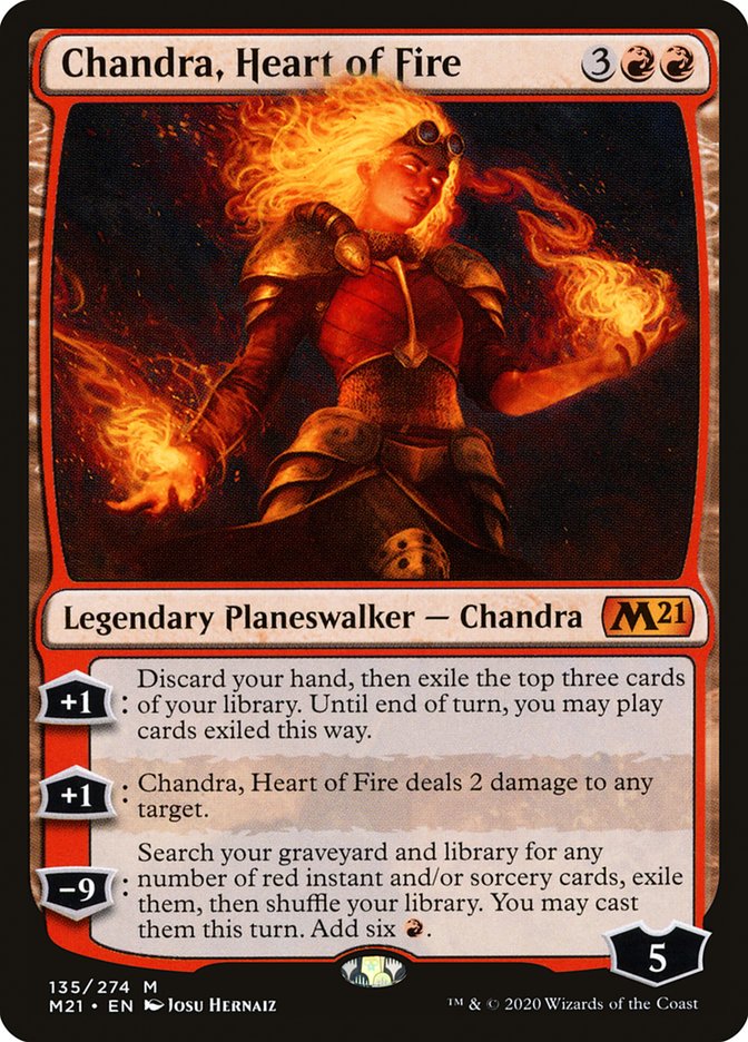 Chandra, Heart of Fire [Core Set 2021] | GrognardGamesBatavia